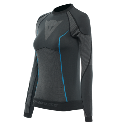 FELPA DRY LS LADY BLACK BLUE | DAINESE