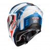 CASCO DRIFT EVO GAMA MATT WHITE / RED FLUO / BLUE CABERG