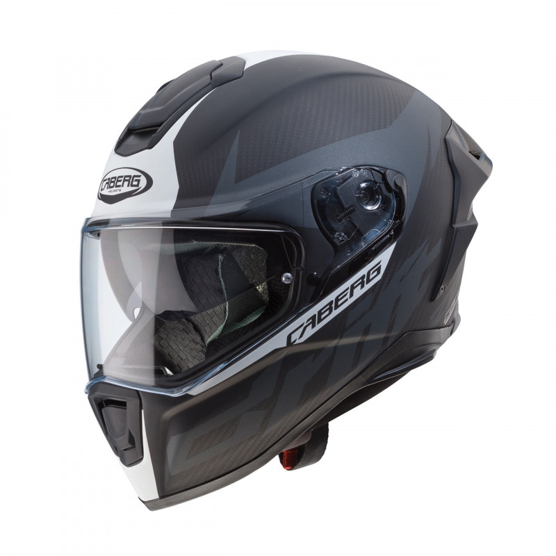 CASCO DRIFT EVO CARBON MATT ANTRACHITE / WHITE CABERG