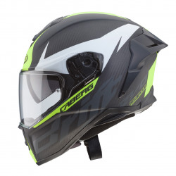 CASCO DRIFT EVO CARBON MATT ANTRACHITE / YELLOW FLUO CABERG