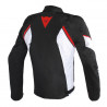 DAINESE AVRO D2 TEX JACKET-858-BLACK/WHITE/RED