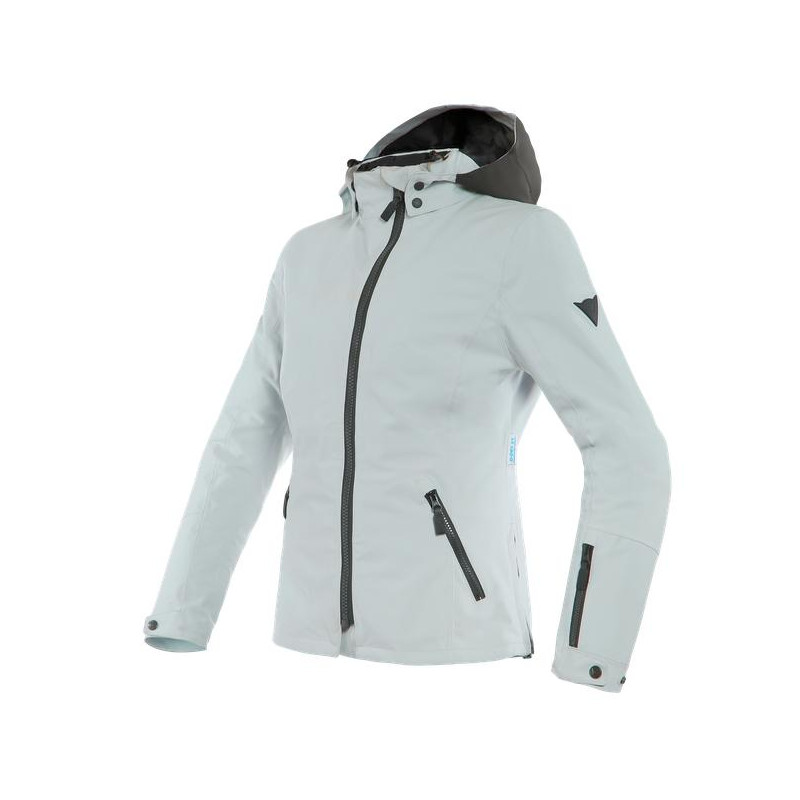 DAINESE MAYFAIR LADY D-DRY JACKET-71C-BLACK/GLACIER-GRAY/GLACIER/GRA