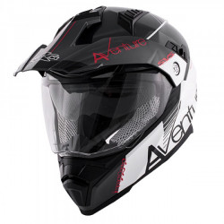 CASCO KV30 ENDURO RIDE BIANCO ROSSO BLU KAPPA Taglia Int XS