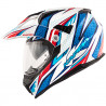 CASCO KV30 ENDURO RIDE BIANCO ROSSO BLU KAPPA