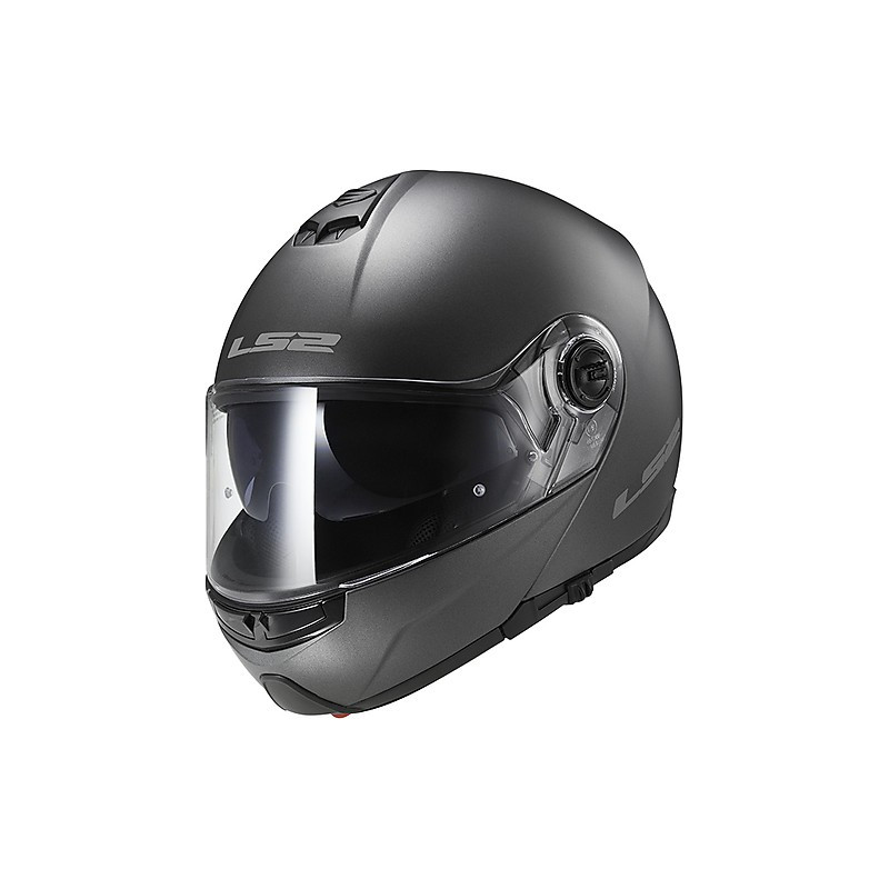 Casco Modulare LS2 STROBE FF325 SOLID - Matt Titanium (Titanio