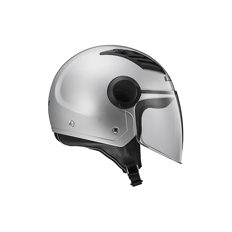 Casco LS2 OF562 Airflow Gloss Silver Long (Talla: S)