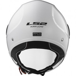 CASCO LS2 OF562 AIRFLOW  CASCO LS2 OF562 AIRFLOW MATT BLACK LONG / GLOSS  WHITE / GLOSS PINK PESO: GR 950 ± 50 SCHERMO caratteristiche: Gli schermi  dei caschi LS2 sono composti