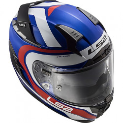 CASCO INTEGRALE LS2 FF327 CHALLENGER FUSION BLUE RED