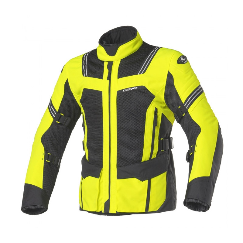 GIACCA VENTOURING-3 LADY WP JACKET NERO GIALLO | CLOVER