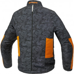 GIACCA IMPERMEABILE SOLAR H2OUT NERO CAMOUFLAGE | SPIDI