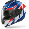 CASCO ST.501 FROST BLUE/RED GLOSS | AIROH