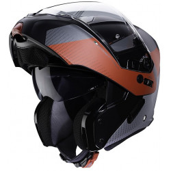 CASCO HORUS SCOUT matt black/red fluo/anthracite/silver | CABERG