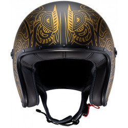 CASCO JET FREERIDE MAORI matt black/gold | CABERG