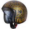 CASCO JET FREERIDE MAORI matt black/gold | CABERG