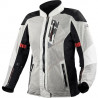 GIACCA MOTO LS2 ALBA LADY JACKET LIGHT GREY BLACK