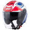 Casco Givi X.22 Planet Hyper Bianco Blu Rosso