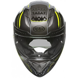 Casco Integrale VYRUS EM Y17 Nero Grigio Giallo Fluo | PREMIER