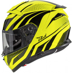 Casco Integrale In Fibra Premier DEVIL PR FLUO Giallo Fluo Nero | PREMIER