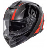 Casco Integrale In Fibra DEVIL GT17 Nero Rosso | PREMIER