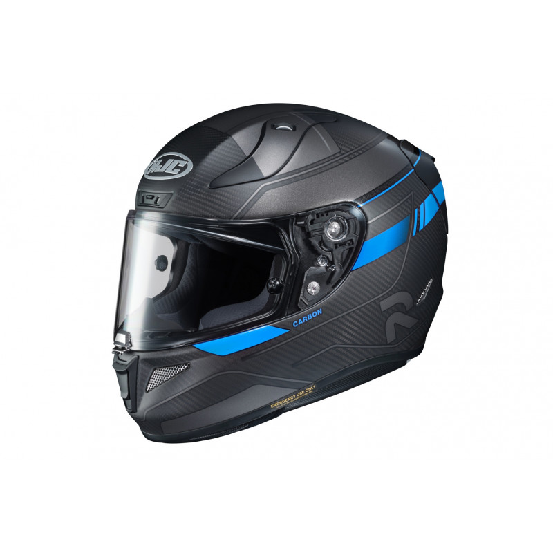 Casco integrale HJC RPHA 11 NECTUS in fibra MC1SF Nero Grigio Rosso